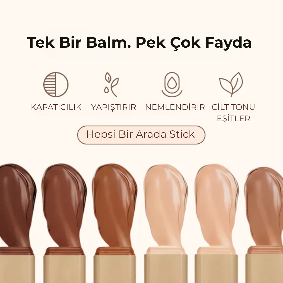 Luméa Serum İçerikli Renkli Cilt Bakım Balmı